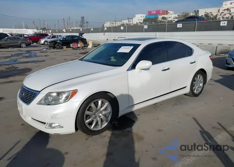 2009 Lexus Ls 460 z USA, uszkodzony, nr VIN JTHBL46F495090982